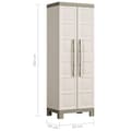 Miniatyrbilde 7 av 7: Keter Flerfunksjonelt oppbevaringsskap Excellence beige gråbrun 182 cm