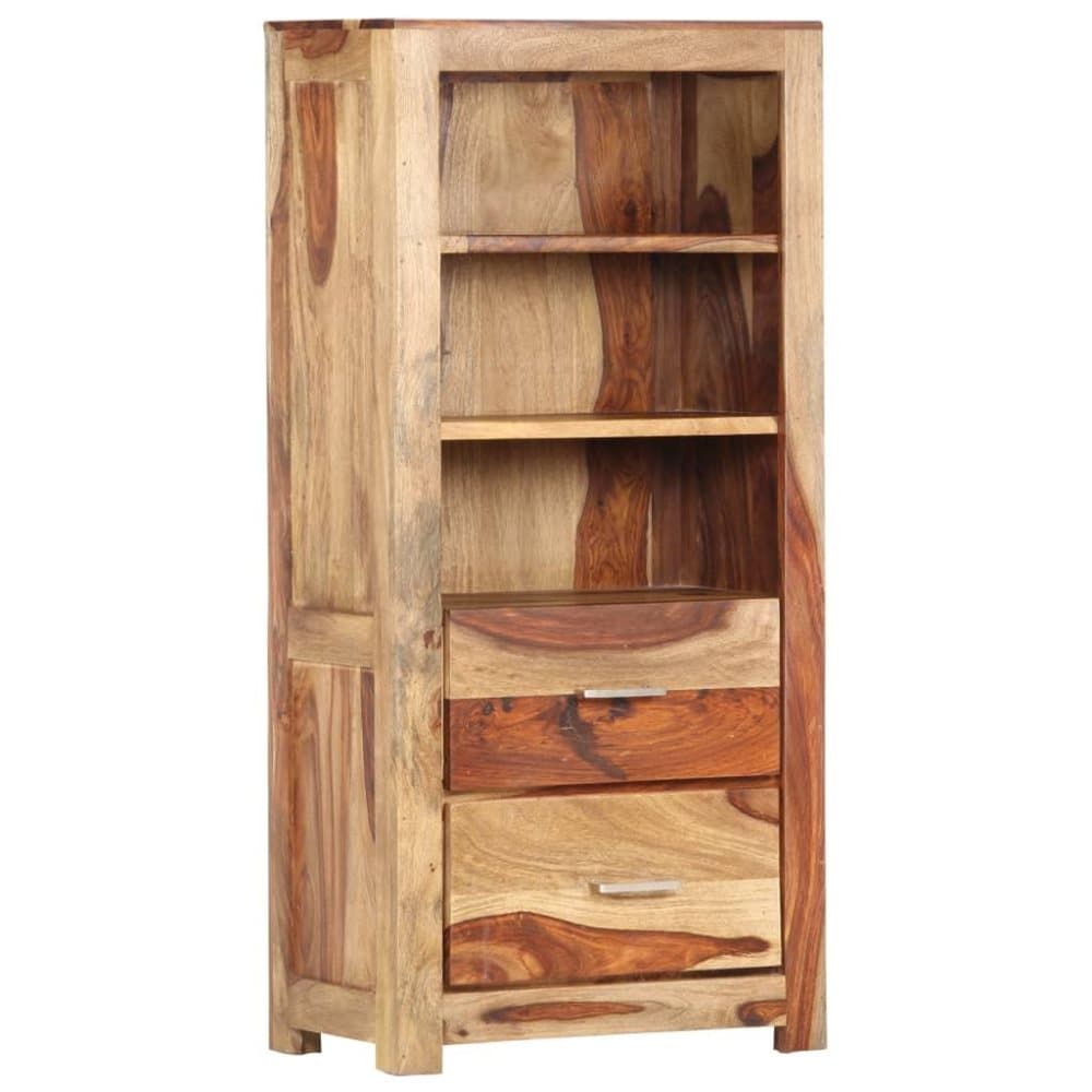 vidaXL Skåp 50x30x108 massivt sheshamträ