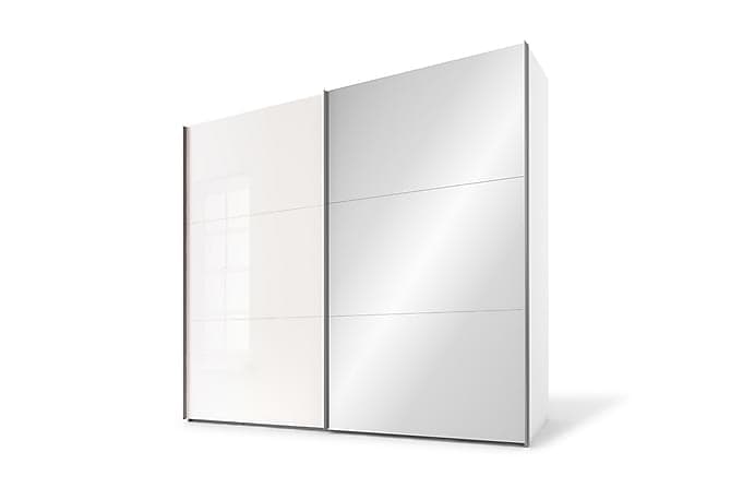Bonnye Garderobe 250 cm Spejl Hvid