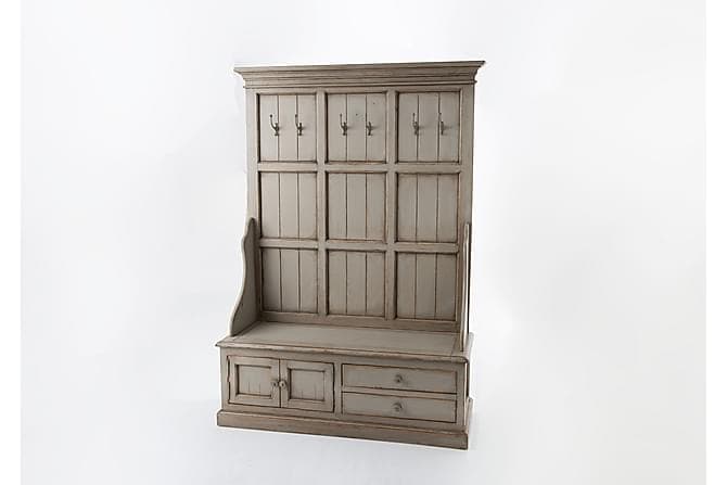 Uttran garderobe Grå