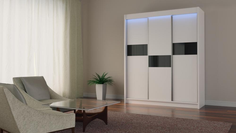 BLADER 180 GARDEROB VIT