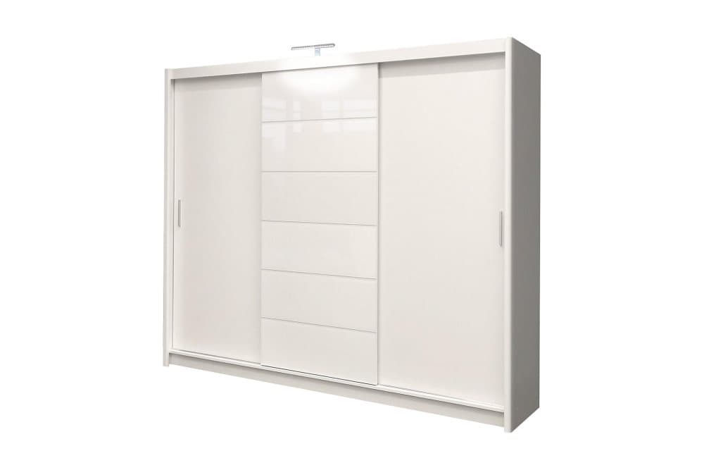 TURIN Garderob 250 Vit