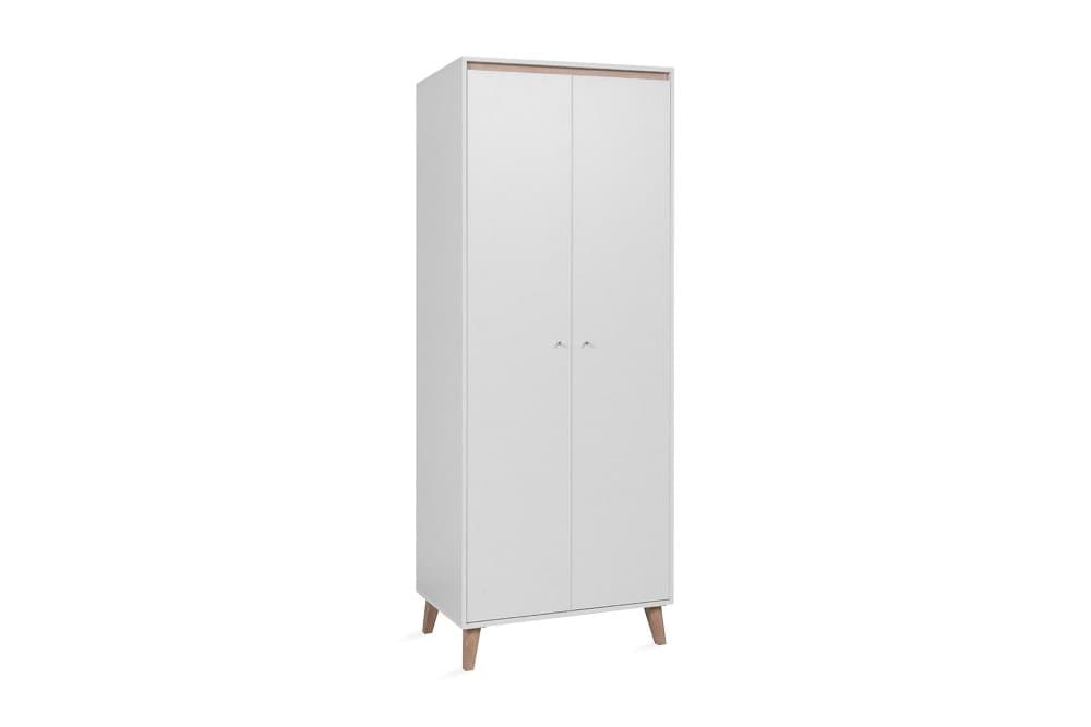 VOPPY Garderob 80 Ljus Trä