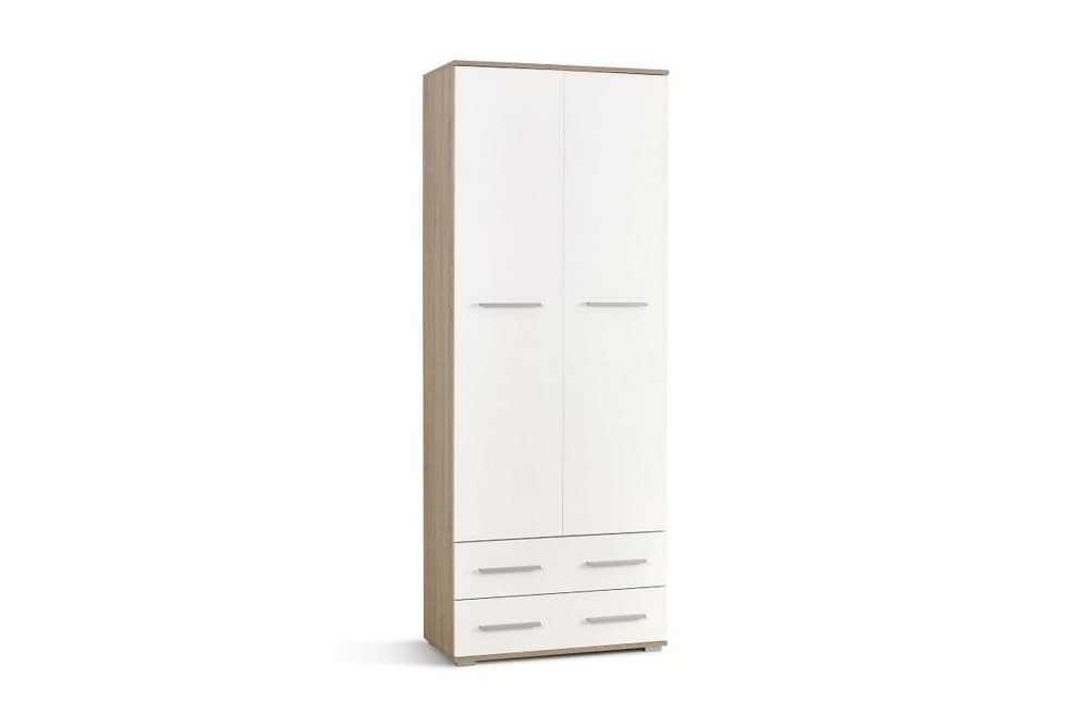 GENDRON Garderob 77 Vit/Ek