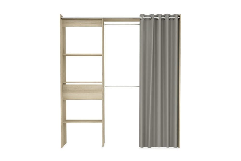 AGNESE Garderob 168,2 Brun