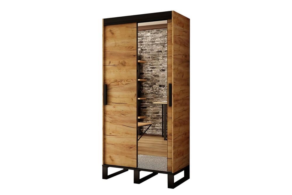 LOFT Garderob 100x62x212 cm