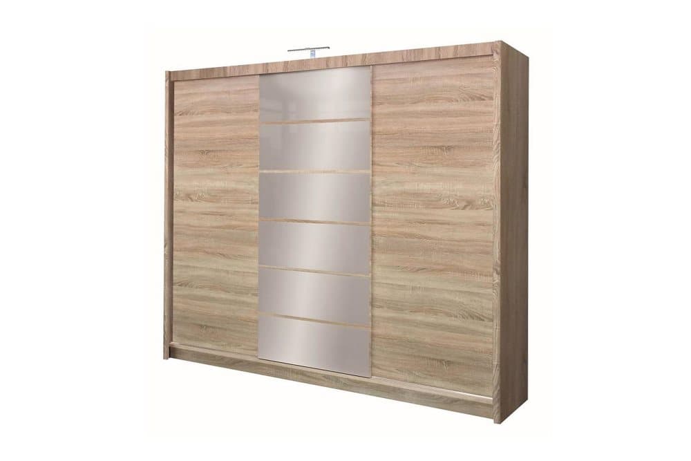 Malibu Garderob 250x61x215 cm