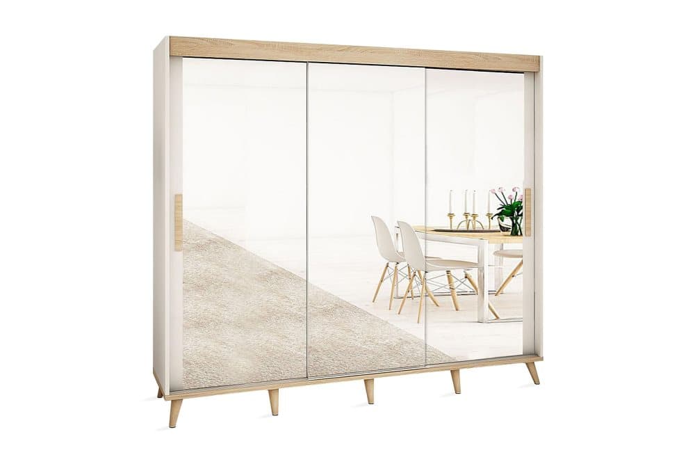 SKANDI Garderob 250x62x208 cm