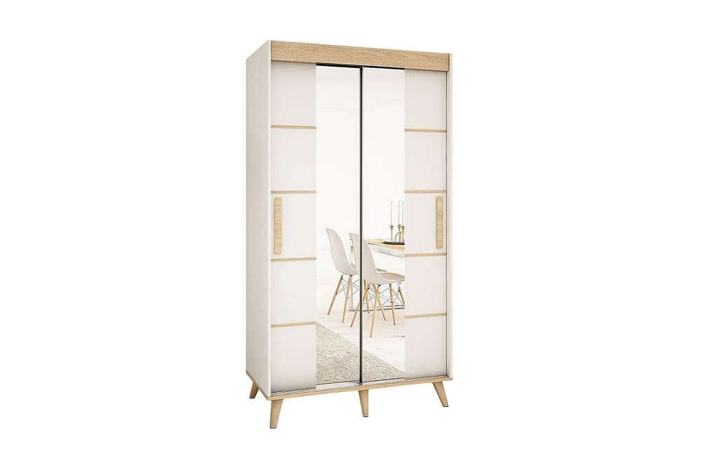SKANDI Garderob 100x62x208 cm