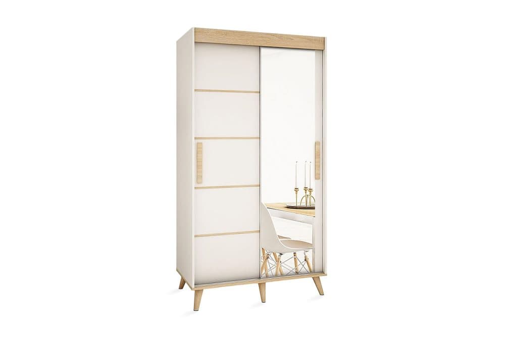 SKANDI Garderob 100x62x208 cm