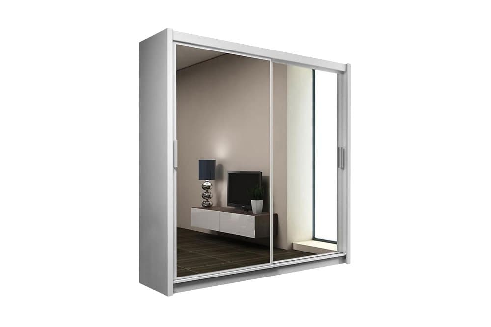 VESTMARKA Garderob 160 cm Vit