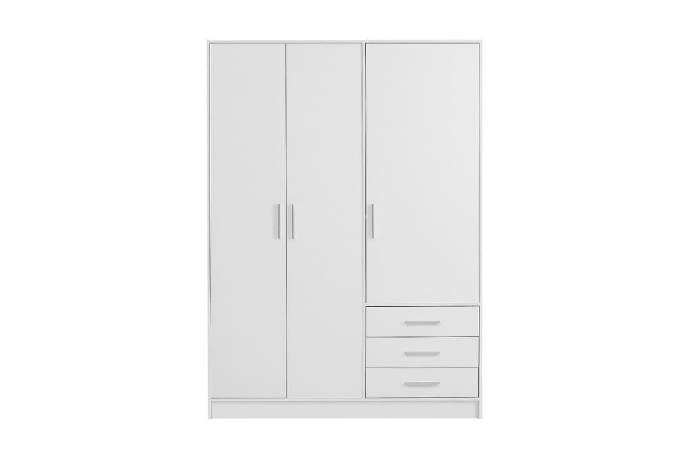RAWSON Garderob 145 cm Vit