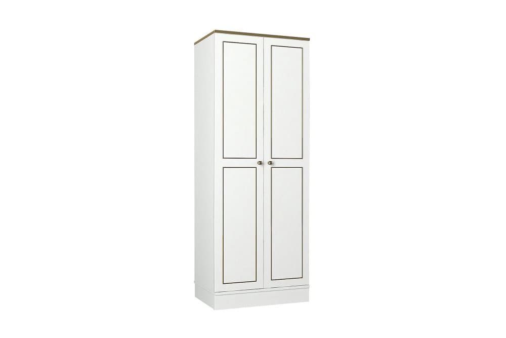 JAROSCH Garderob 70 cm Vit/Guld