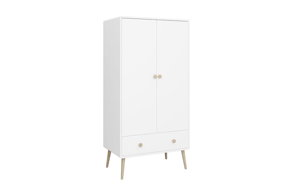 PACHUCA Garderob 80 cm Vit