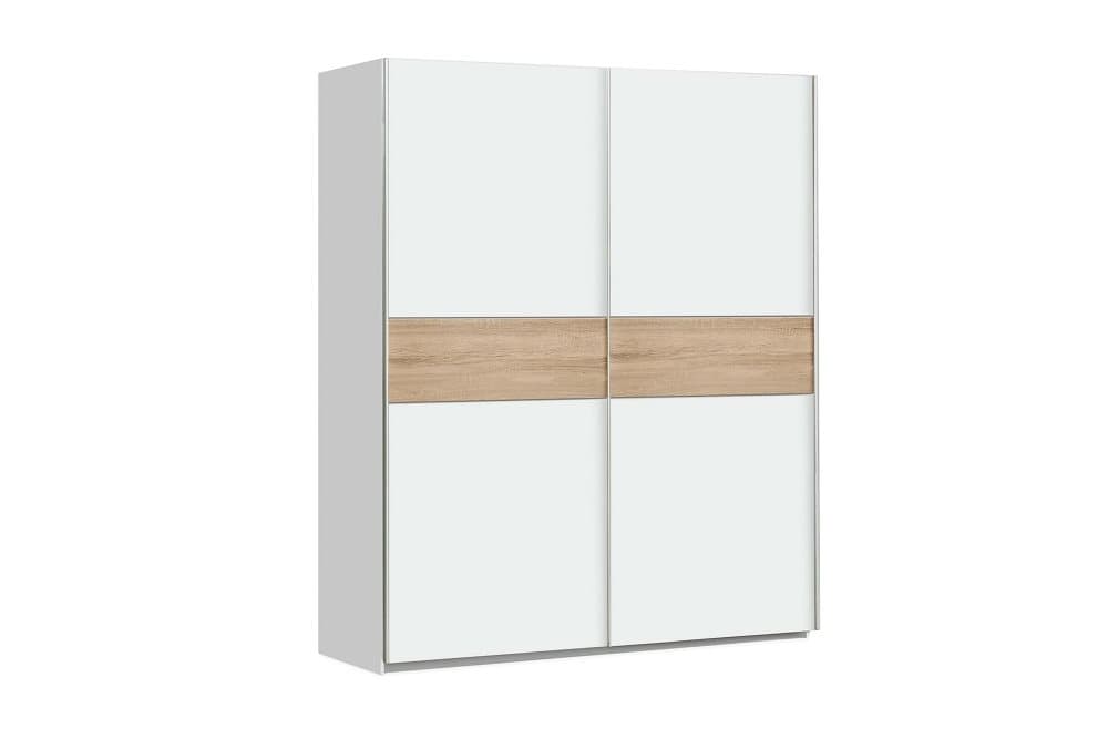 KENNIN Garderob 150x191 cm Vit