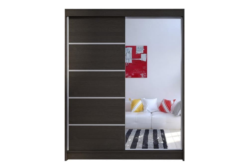 NORTHALLERTON Garderob 58x150 cm Brun