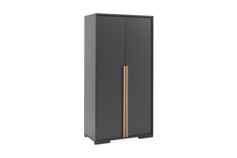 EKHORVA Garderob 98 cm Grå