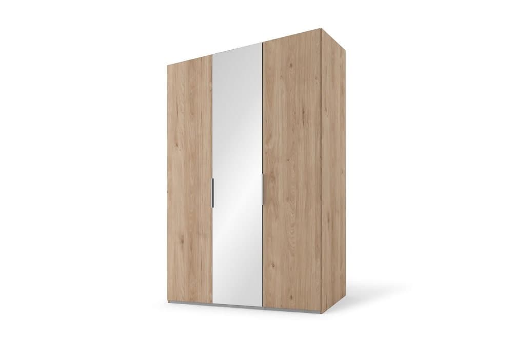 EIFFERT Garderob 150 cm Spegel Brun