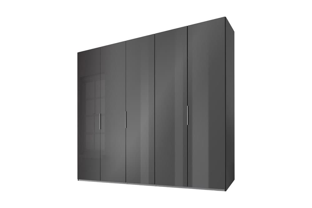 EIFFERT Garderob 250 cm Svart