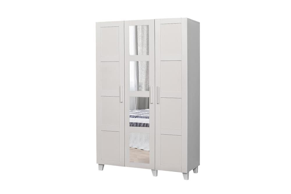 THROSTLE Garderob 189 cm Vit