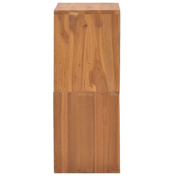 vidaXL opbevaringsskab 40x30x76 cm massivt teaktræ