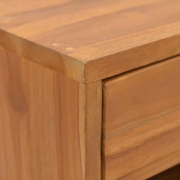 vidaXL opbevaringsskab 40x30x76 cm massivt teaktræ