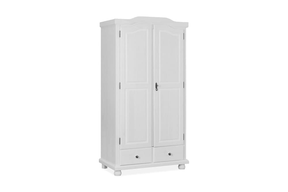 VARLAM Garderob 104 Vit