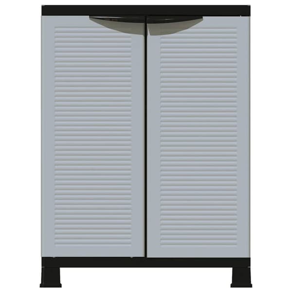 vidaXL Plastskap 68x39x92 cm