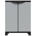 Miniatyrbillede 6 af 10: vidaXL opbevaringsskab 68x39x92 cm rattandesign plastik