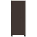 Miniatyrbillede 8 af 11: vidaXL opbevaringsskab 68x39x171,5 cm plastik