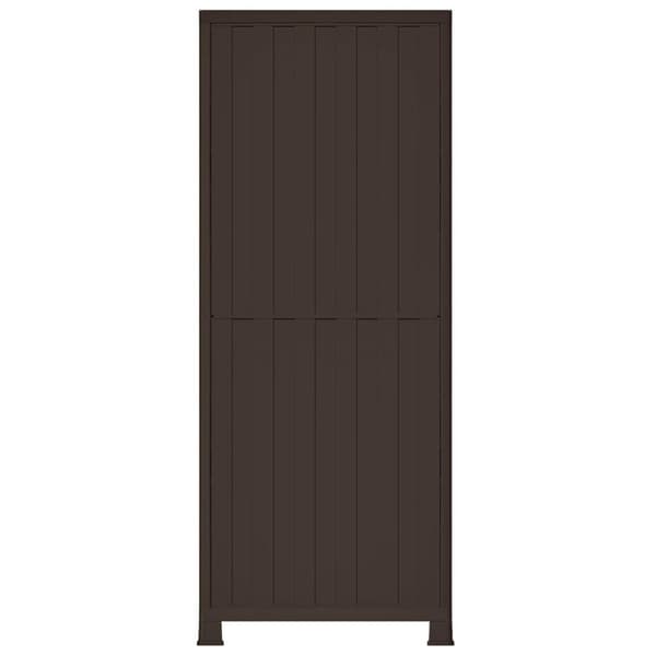 vidaXL opbevaringsskab 68x39x171,5 cm plastik