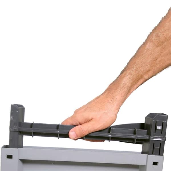 vidaXL plastskab 68x39x171,5 cm