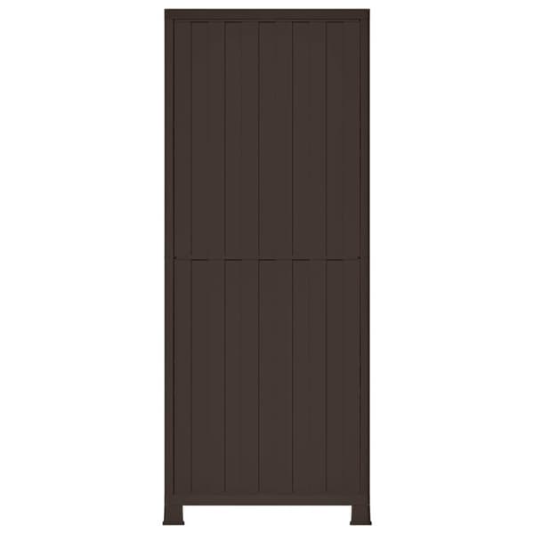 vidaXL plastskab 68x39x171,5 cm