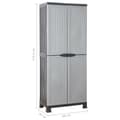 Miniatyrbillede 9 af 11: vidaXL plastskab 68x39x171,5 cm