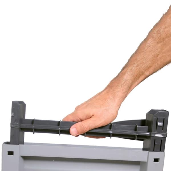 vidaXL opbevaringsskab 68x39x171,5 cm plastik