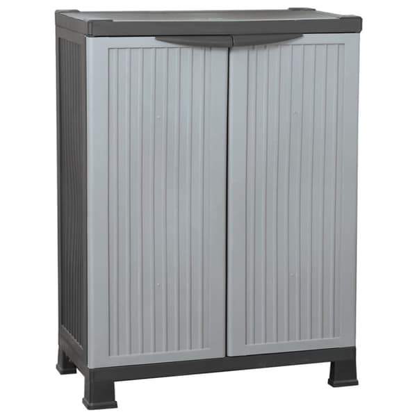 vidaXL Plastskåp 68x39x92 cm