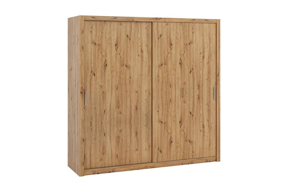BRASEL Garderob 220 cm Natur