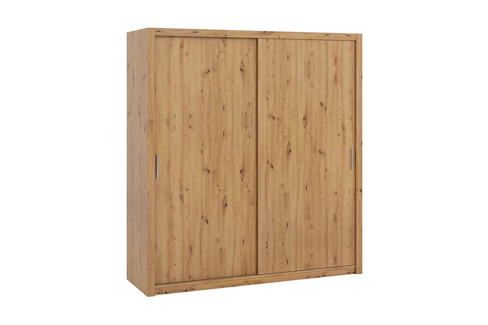 BRASEL Garderob 200 cm Natur