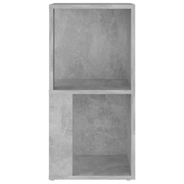 vidaXL Kulmakaappi betoninharmaa 33x33x67 cm lastulevy