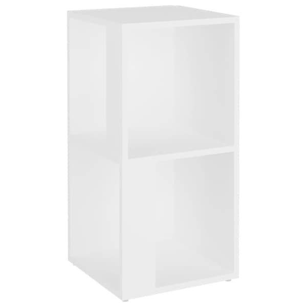 vidaXL hjørnereol 33x33x67 cm spånplade hvid