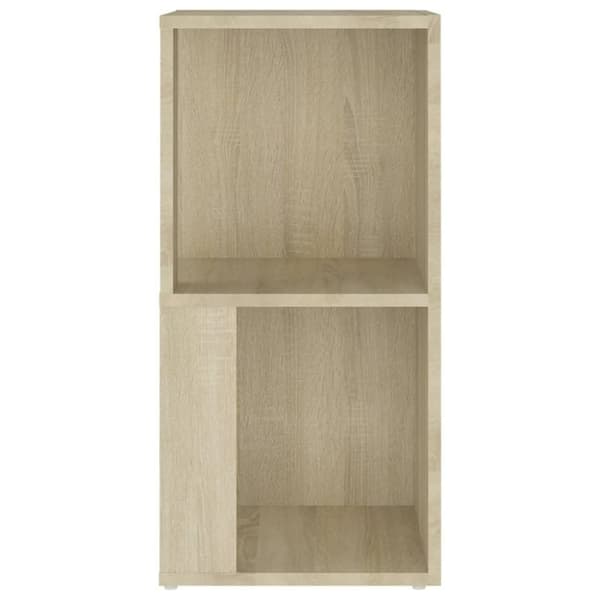 vidaXL Hjørneskap sonoma eik 33x33x67 cm sponplate
