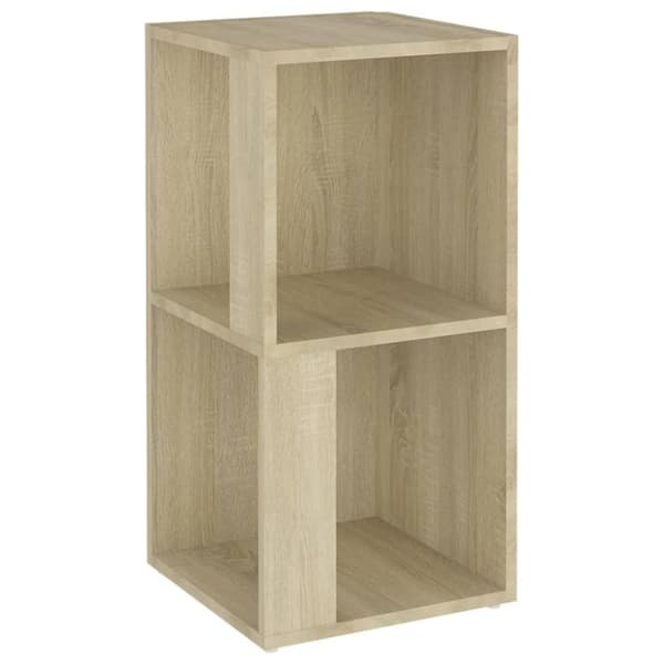 vidaXL Hjørneskap sonoma eik 33x33x67 cm sponplate