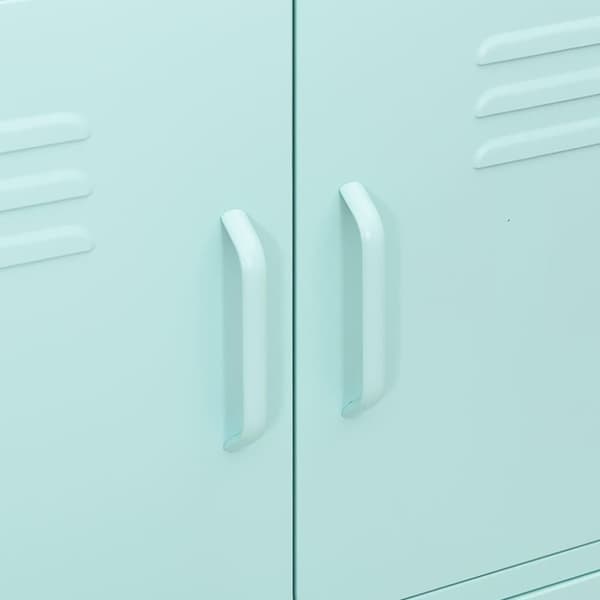 vidaXL Oppbevaringsskap mint 80x35x101,5 cm stål