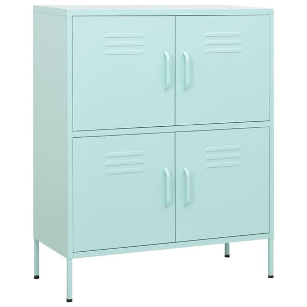 vidaXL Oppbevaringsskap mint 80x35x101,5 cm stål