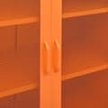 Miniatyrbillede 8 af 11: vidaXL opbevaringsskab 80x35x101,5 cm stål orange