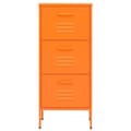 Pikkukuva 4 / 11: vidaXL Varastokaappi oranssi 42,5x35x101,5 cm teräs