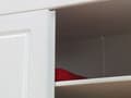 Miniatyrbillede 3 af 10: Magnus klædeskab 2 dørs bredde 95 cm, højde 190 cm hvid.