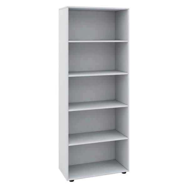 Vandol I  garderob utan dörrar med 4 hyllor vit.
