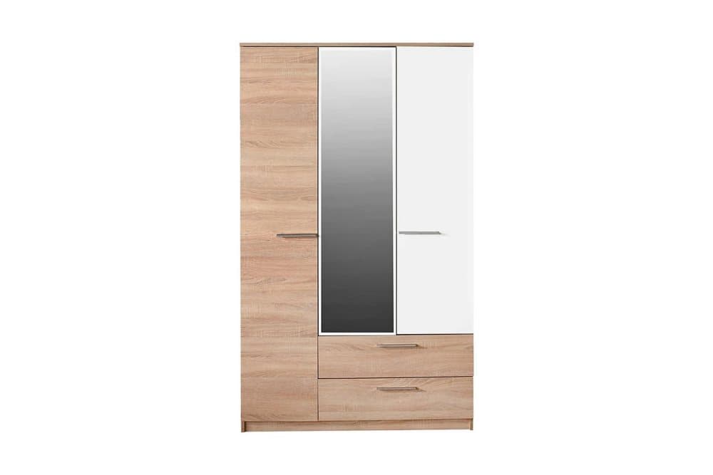 GARDEROB 109x184 cm Natur/Vit