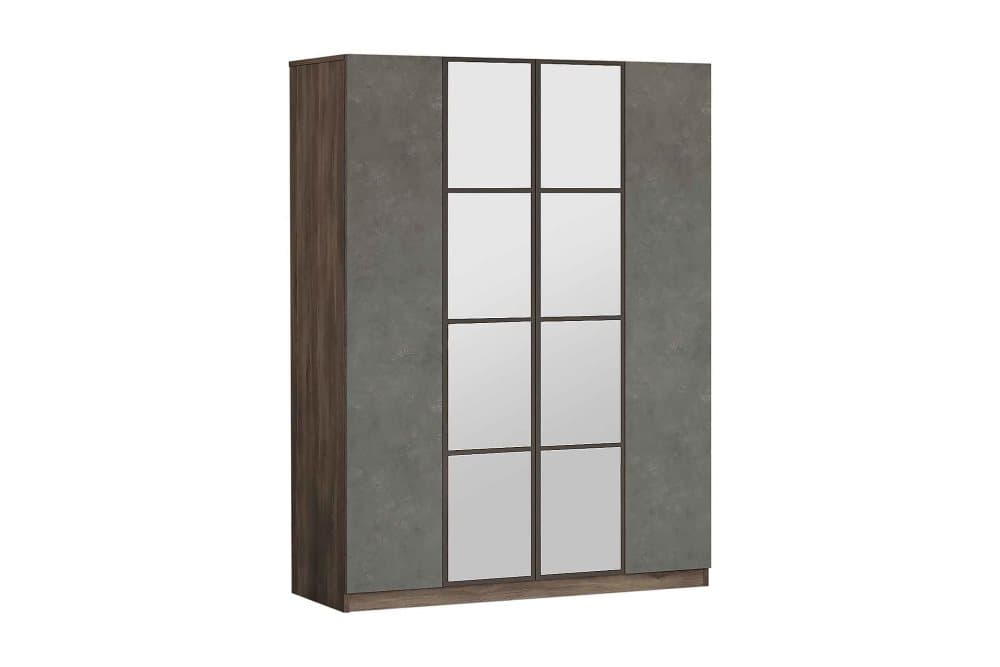 OOSTEIN Garderob 50x139 Brun/Grå
